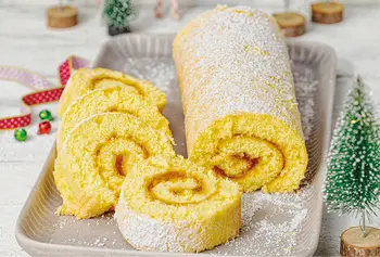 Orangen Biskuitrolle